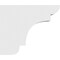 Ekena Millwork Standard New Brighton Architectural Grade PVC Rafter Tail, 5"W x 10"H X 12"L RFTP05X10X12NEB - alternate 2